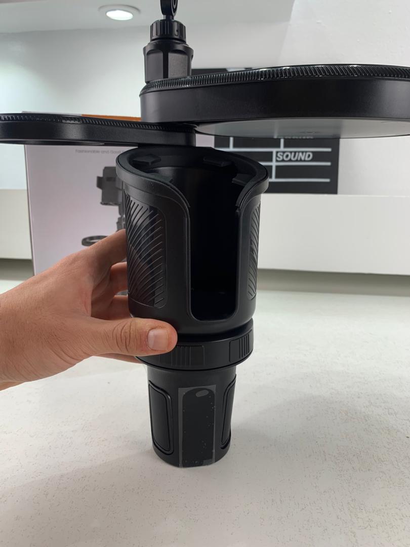 Plateau extensible 4 en 1 avec support de téléphone pour voiture – حامل أغراض ومشروبات في السيارة تنزوت