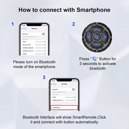 Télécommande Sans Fil pour Contrôler l’audio et les appels – يد تحكم لاسلكية للتحكم بالصوت والمكالمات تنزوت