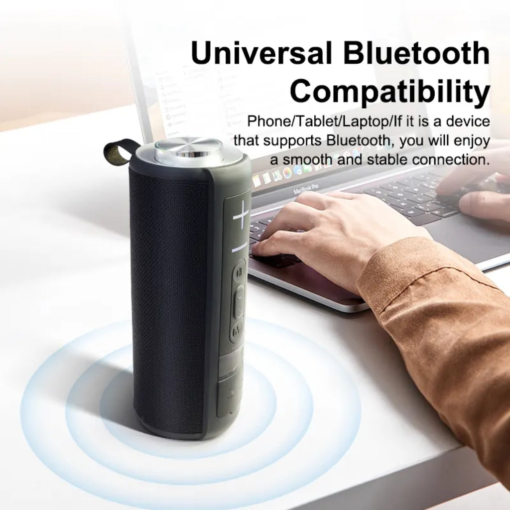 Mini ampli haut parleur sans fil bluetooth, enceinte bluetooth haute fidélité étanch IPX6 10W DUNTH DU-SP079 - تنزوت