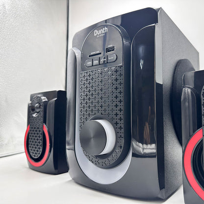 Haut-Parleur DUNTH 8000 W LED BT/AUX/USB/FM Radio DU-SP832 – مكبر صوت إحترافي أصلي تنزوت