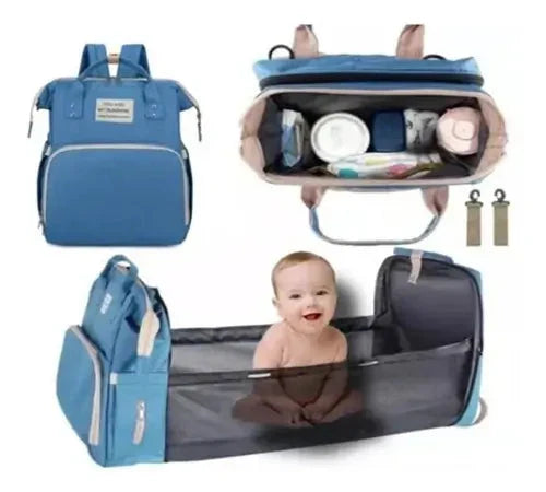 Sac à dos et landau pour bébé pliable 3in1 تنزوت