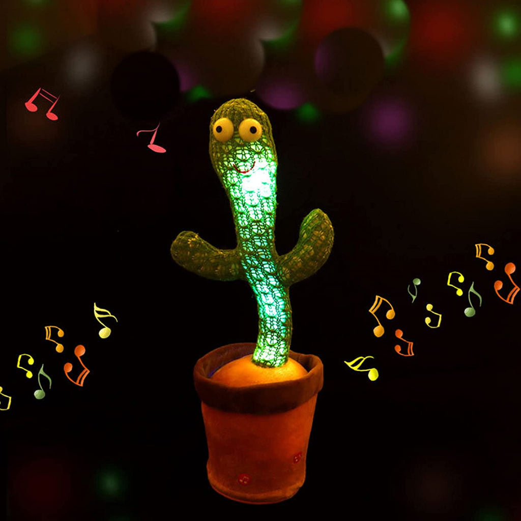 Cactus danseuse Rechargeable | لعبة الصبارة الراقصة للاطفال تنزوت