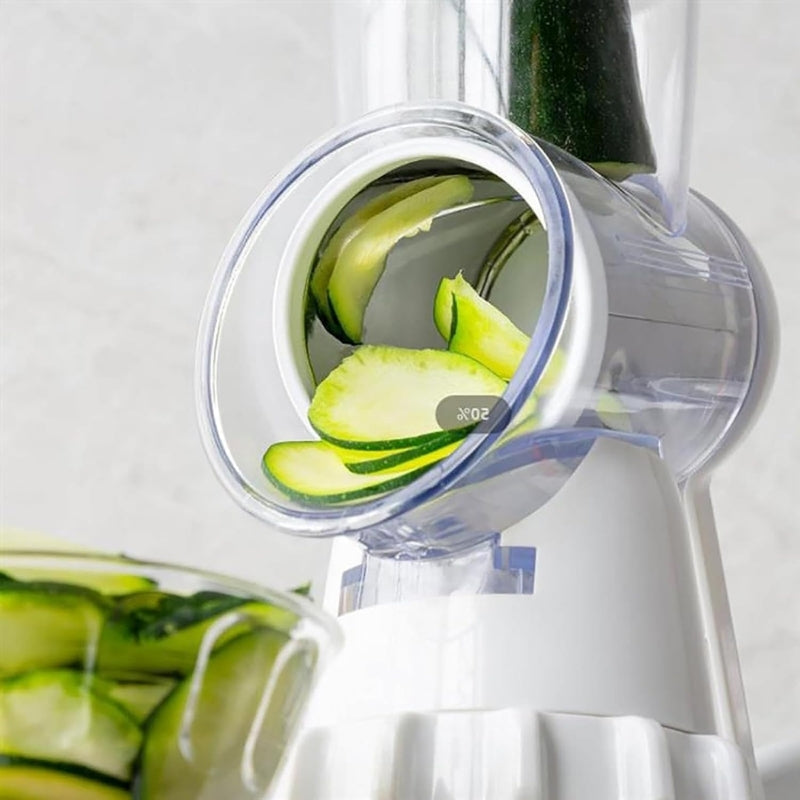 Coupe-légumes multifonctionnel, trancheuse ronde 3 En 1 تنزوت