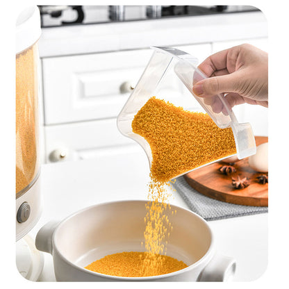Distributeur de nourriture e récipient de stockage de céréales rotatif – حامل حبوب قابل للدوران تنزوت