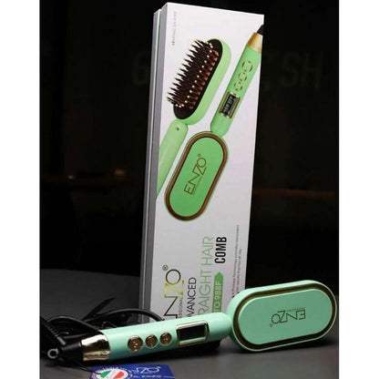 ENZO PROFESSIONAL Brosse Lissante Electrique Professional En Céramique تنزوت