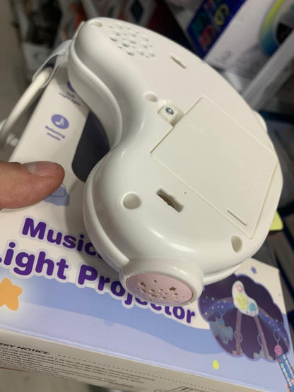 Projecteur veilleuse musicale avec télécommande pour bébé - جهاز عرض ضوئي ليلي موسيقي مع جهاز تحكم عن بعد للطفل تنزوت