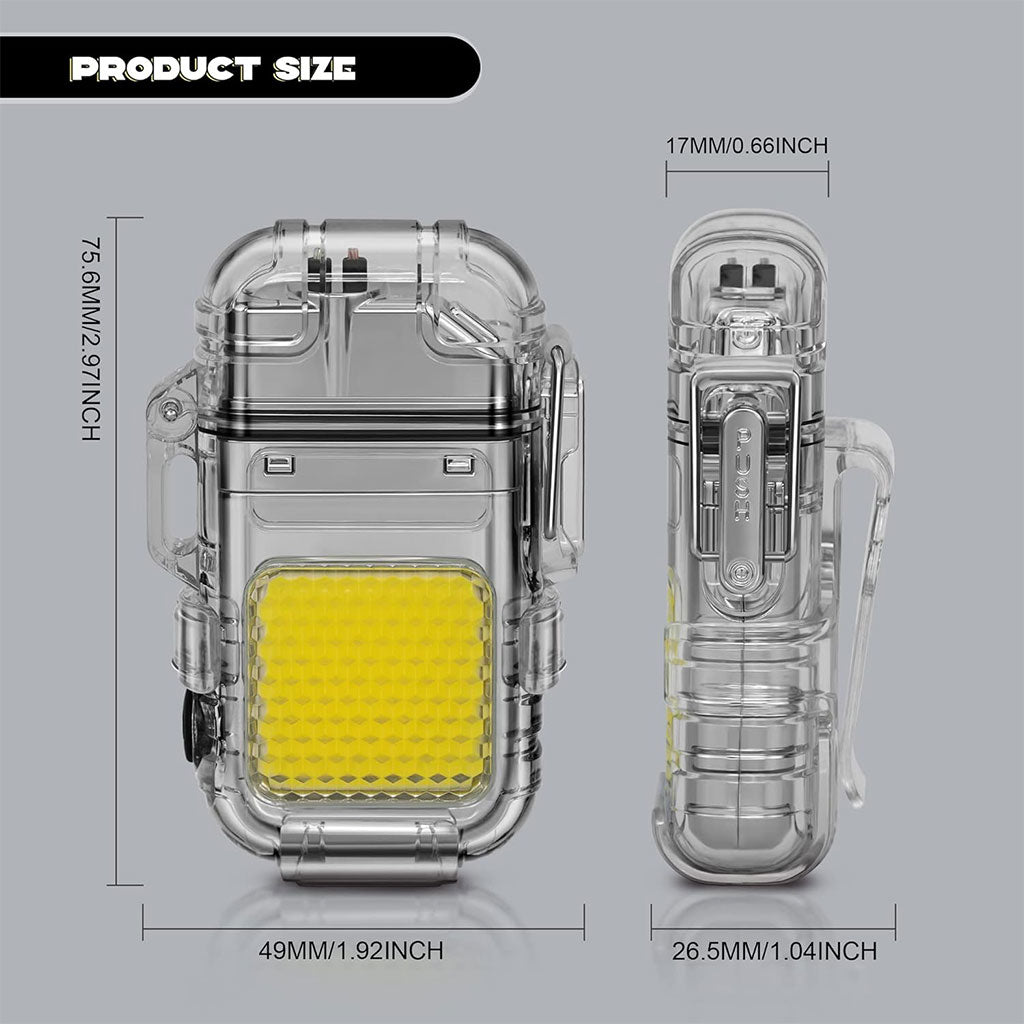 Bri-quet et Lampe Torche LED Portable – مصباح محمول مع ولا-عة تنزوت