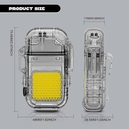 Bri-quet et Lampe Torche LED Portable – مصباح محمول مع ولا-عة تنزوت