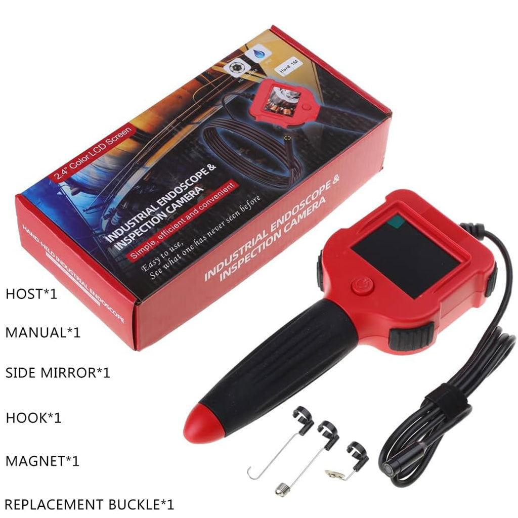 Caméra d’inspection endoscope industrielle avec écran LCD – كاميرة للأمكان الضيقة مع شاشة تنزوت
