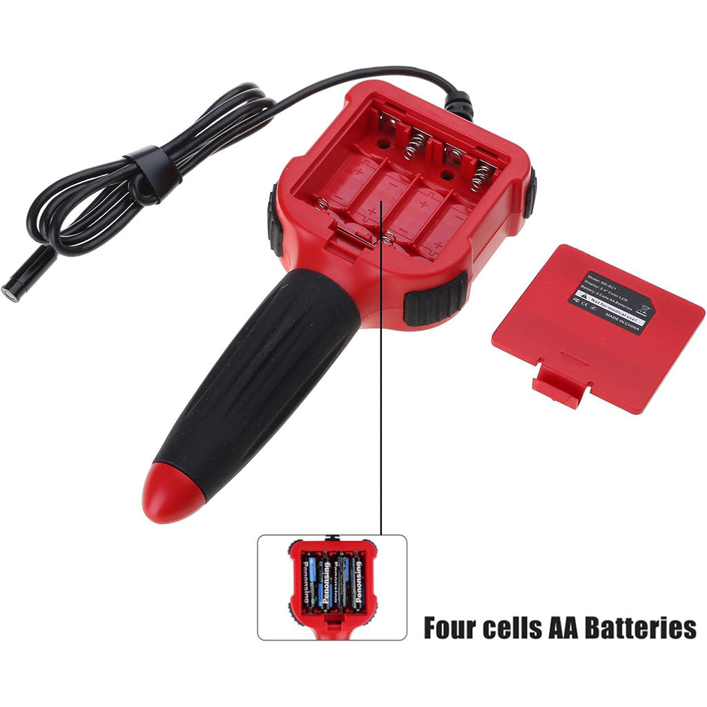 Caméra d’inspection endoscope industrielle avec écran LCD – كاميرة للأمكان الضيقة مع شاشة تنزوت