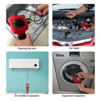 Caméra d’inspection endoscope industrielle avec écran LCD – كاميرة للأمكان الضيقة مع شاشة تنزوت