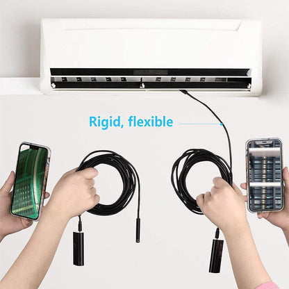 Endoscope WiFi Caméra d’inspection sans Fil 8 mm 6 LED réglables pour Smartphone – كاميرة للمناطق الضيقة - تنزوت