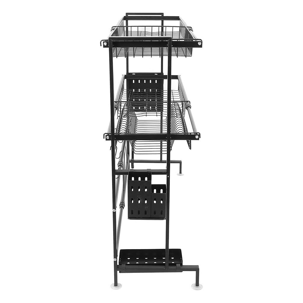 Egouttoir-Vaisselle-Cuisine-Longueur-Extensible-Deux-Niveaux-avec-Grande-capacit-منظم-أواني-قابل-للتمدد.png