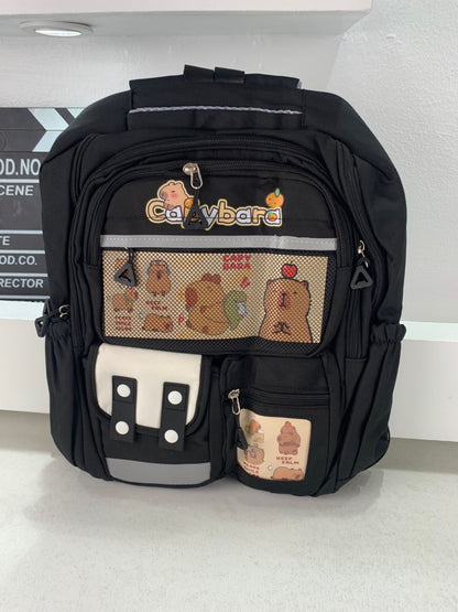 Sac-Dos-Enfant-Kawaii-Capybara-Noir-حقيبة-ظهر-للأطفال-سوداء.png