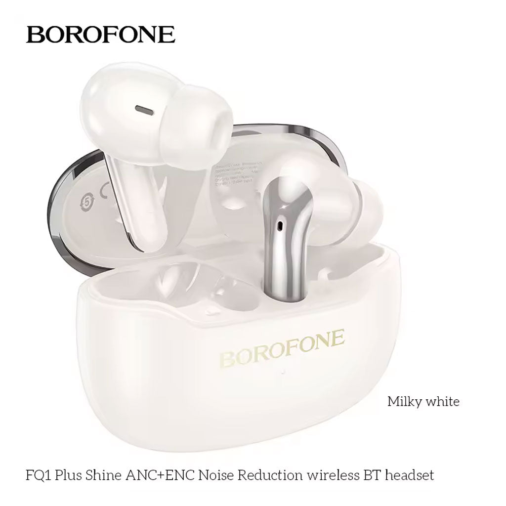Écouteurs sans fil Bluetooth V5.4 FQ1 Plus ANC BOROFONE – سماعات أذن لاسلكية - تنزوت