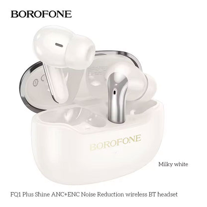 Écouteurs sans fil Bluetooth V5.4 FQ1 Plus ANC BOROFONE – سماعات أذن لاسلكية - تنزوت