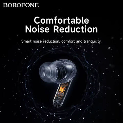 Écouteurs sans fil Bluetooth V5.4 FQ1 Plus ANC BOROFONE – سماعات أذن لاسلكية - تنزوت
