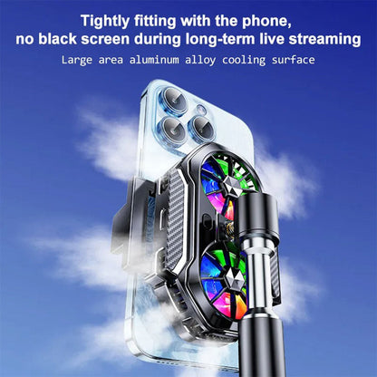 Refroidisseur de téléphone portable à double ventilateur FS06 – مبرد هواتف تنزوت