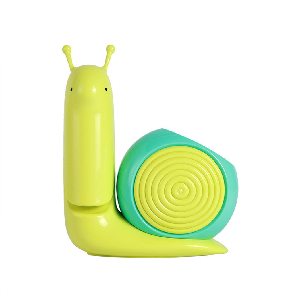 Lampe Veilleuse Escargot Mignonne LED avec Porte-stylo – مصباح على شكل حلزون لمكتب الأطفال تنزوت