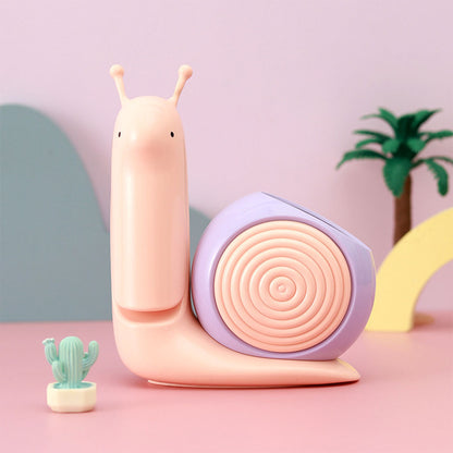 Lampe Veilleuse Escargot Mignonne LED avec Porte-stylo – مصباح على شكل حلزون لمكتب الأطفال تنزوت