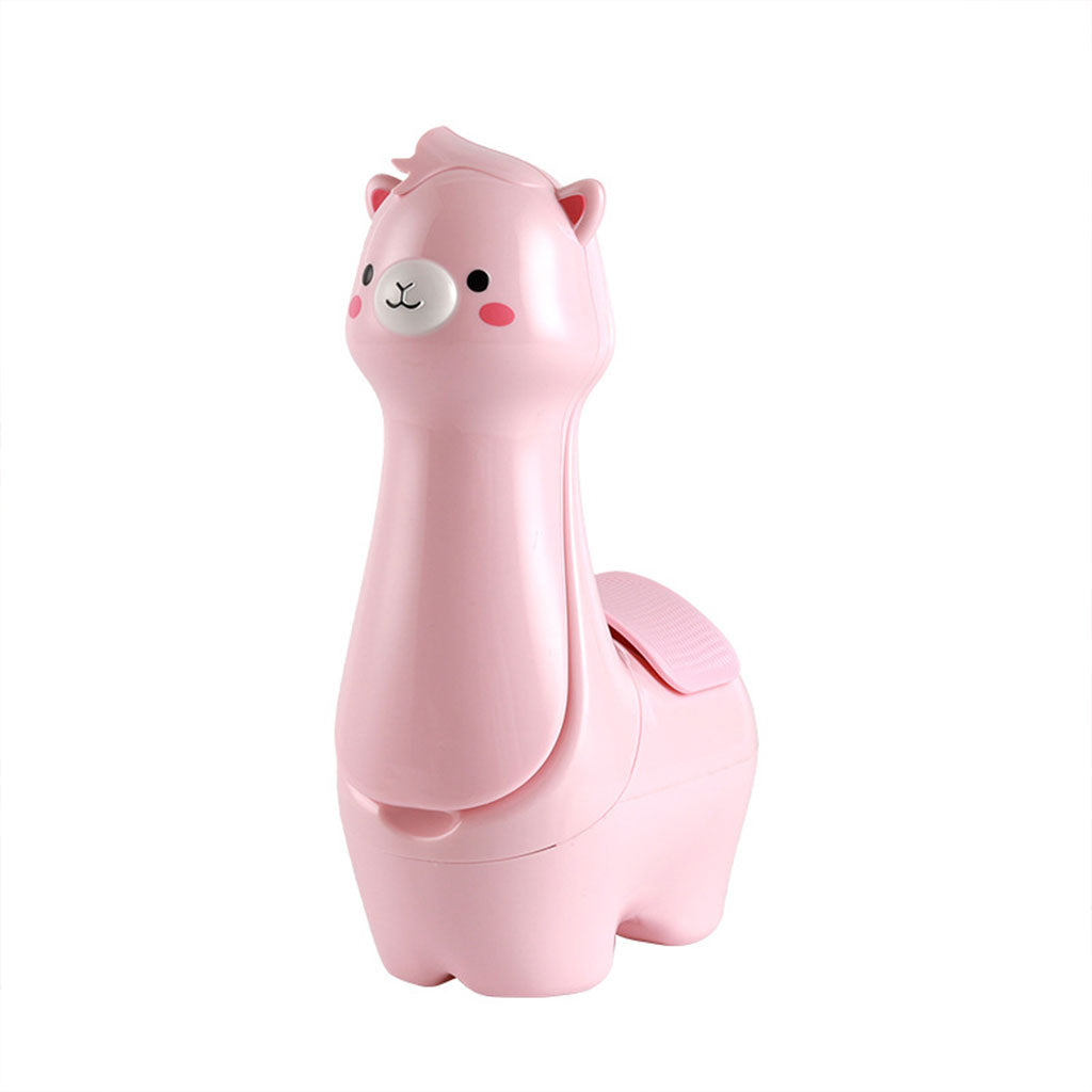 Lampe Veilleuse Lama Mignonne LED avec Porte-stylo – مصباح على شكل لاما لمكتب الأطفال تنزوت