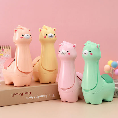Lampe Veilleuse Lama Mignonne LED avec Porte-stylo – مصباح على شكل لاما لمكتب الأطفال تنزوت