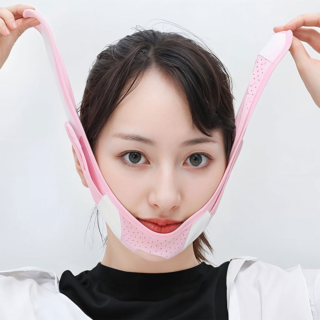 Masque facial en forme de V pour réduire le Double menton – قناع شد الوجه تنزوت