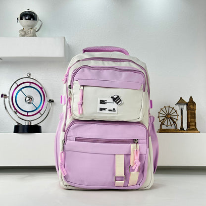 Sacs à dos d’école Style Décontracté Milkshake Mauve – حقيبة ظهر مدرسية بنفسجي تنزوت