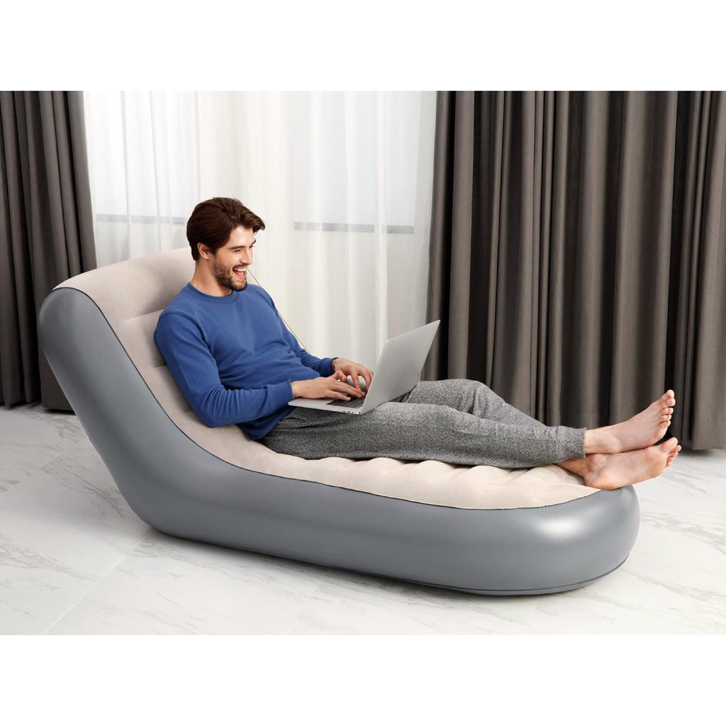 Bestway Chaise Longue Confortable Soft Top Portable 75064 تنزوت
