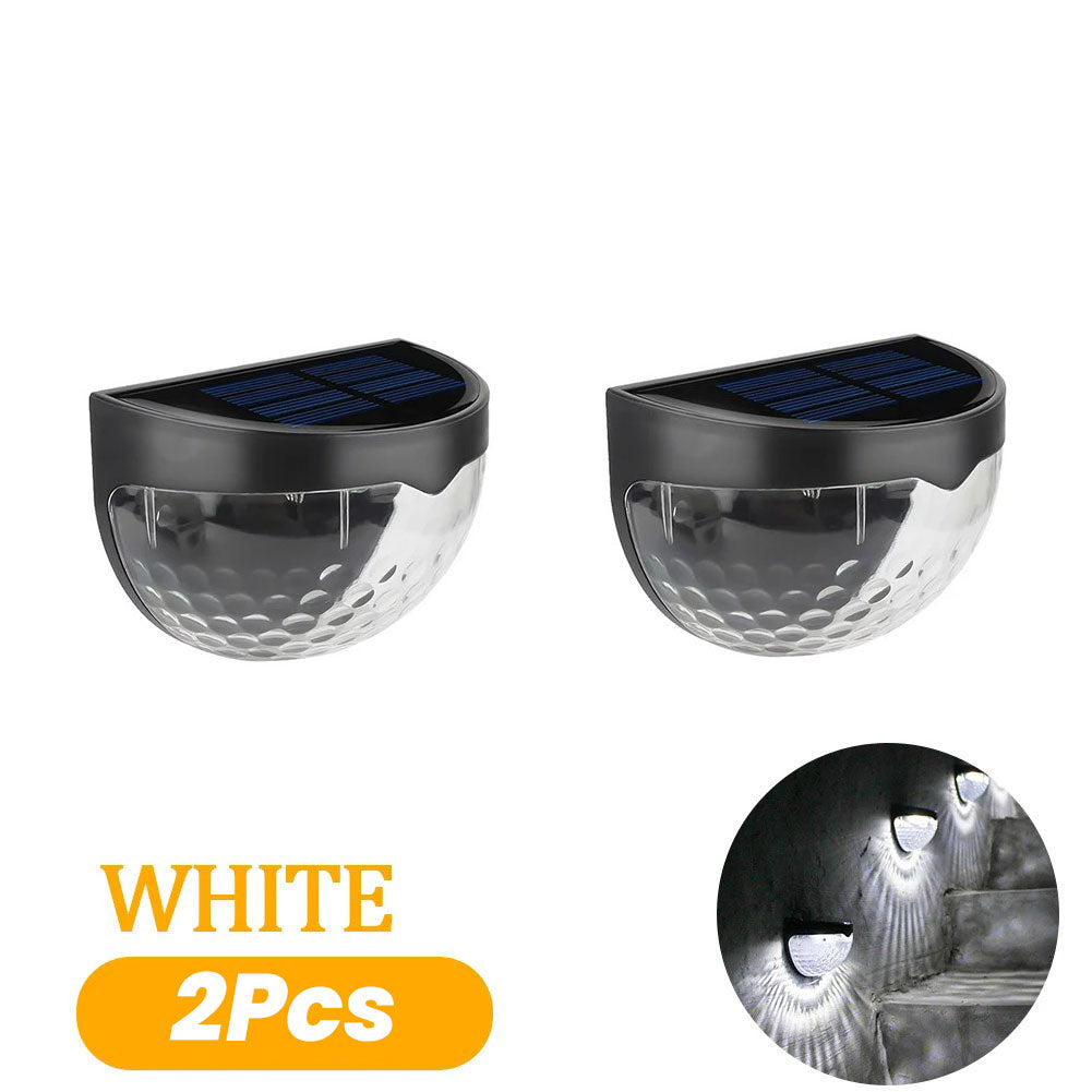 Pack 2 Lampes solaires pour clôture imperméable IP65 – مصابيح الإنارة الخارجية تنزوت
