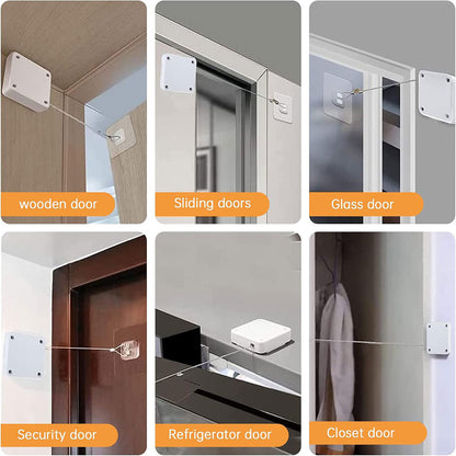 Ferme-porte automatique sans perforation – أداة غلق الباب أوتوماتكيا تنزوت