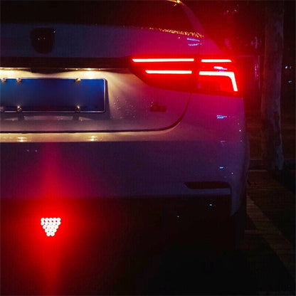 Feu arrière de voiture Style F1, de freinage et de recul, antibrouillard, troisième arrêt, Flash stroboscopique - تنزوت