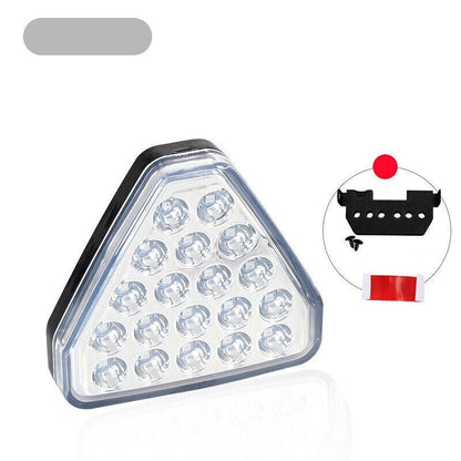 Feu arrière de voiture Style F1, de freinage et de recul, antibrouillard, troisième arrêt, Flash stroboscopique - تنزوت