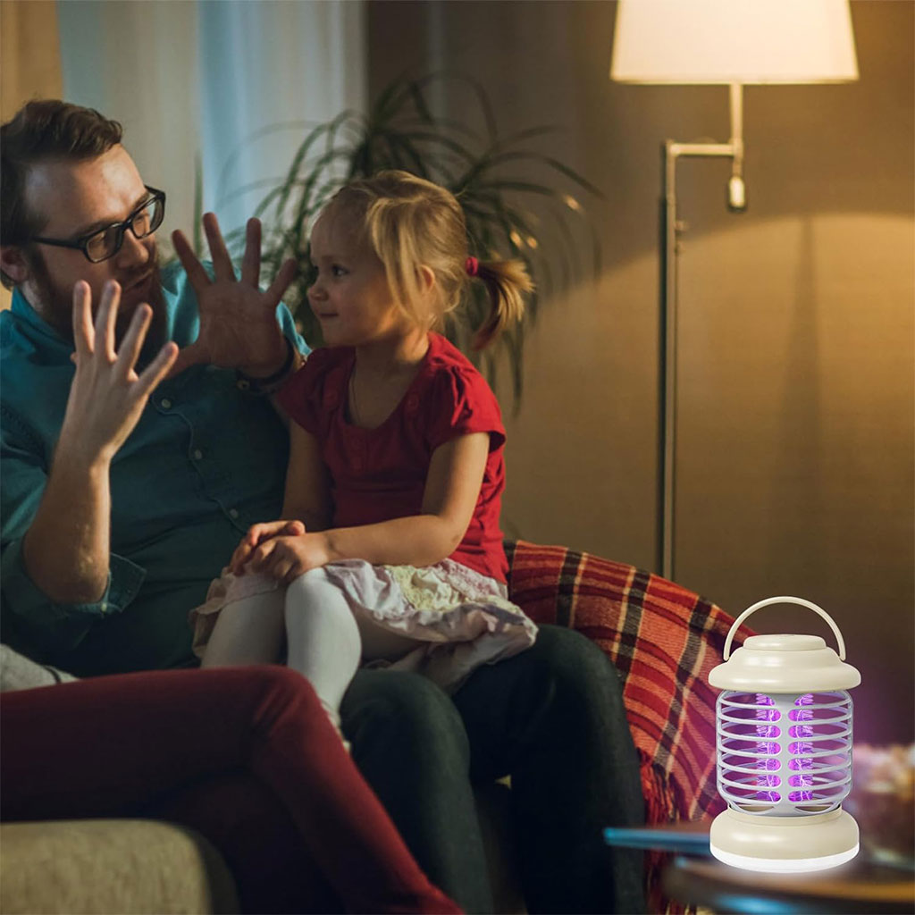 Lampe Anti Moustique UV Multifonctionnel 3 en 1 – مصباح مضاد للحشرات تنزوت