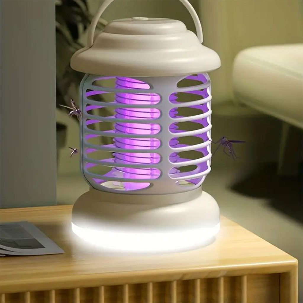 Lampe Anti Moustique UV Multifonctionnel 3 en 1 – مصباح مضاد للحشرات تنزوت