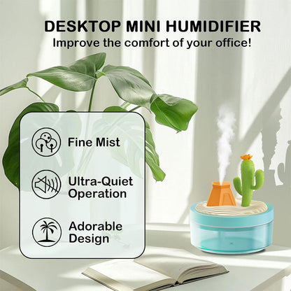 Humidificateur Portable avec Décoration de Paysage et Grand Réservoir de 320 ml – معطر جو محمول تنزوت