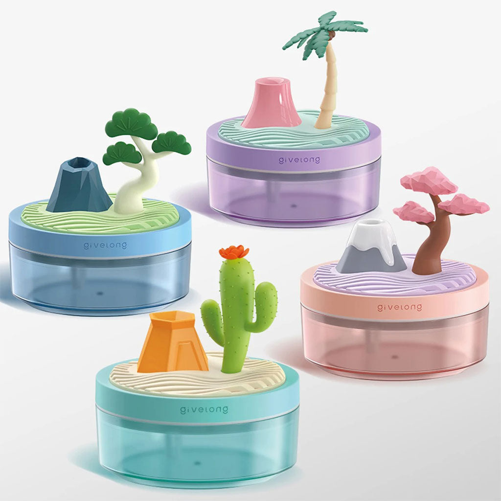 Humidificateur Portable avec Décoration de Paysage et Grand Réservoir de 320 ml – معطر جو محمول تنزوت