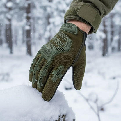Gants Anti-dérapants pour moto avec conception d’amortissement – قفازات بخاصية اللمس وتصميم ممتص للصدمات - تنزوت