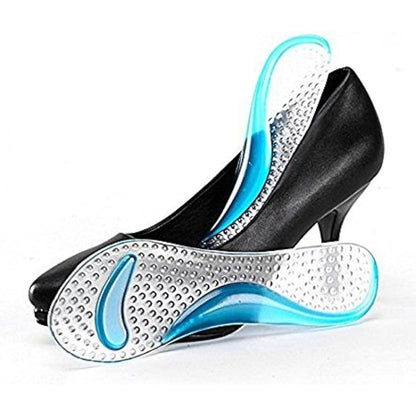 Semelle de massage en Gel pour correction des Pieds Plats – فرشة حذاء من السيليكون تنزوت