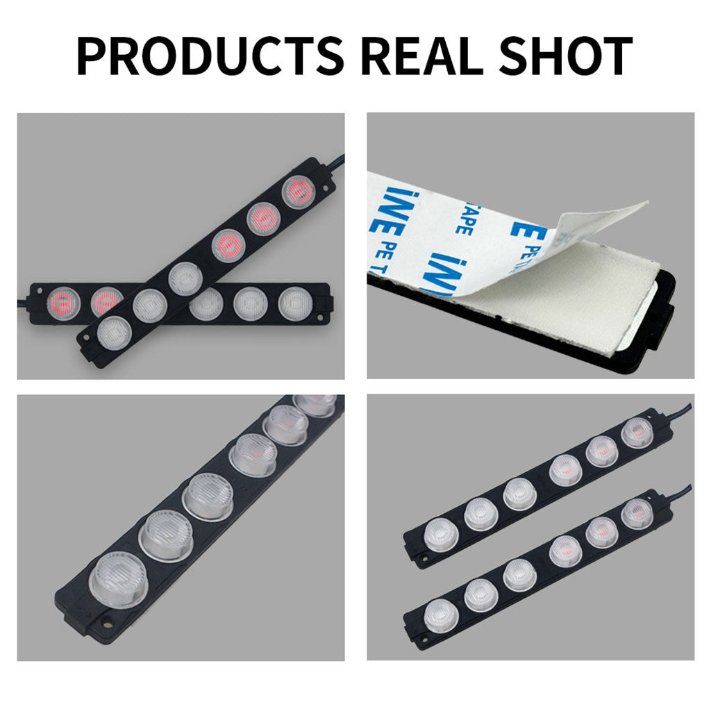 Feux stroboscopiques LED 12-24V 2 Couleur pour Véhicules 1Pcs – مصابيح إشارية ملونة - تنزوت