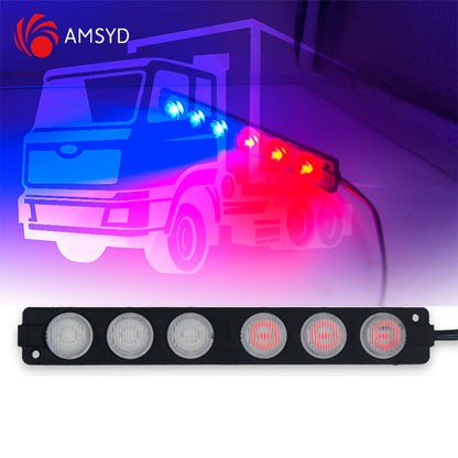 Feux stroboscopiques LED 12-24V 2 Couleur pour Véhicules 1Pcs – مصابيح إشارية ملونة - تنزوت