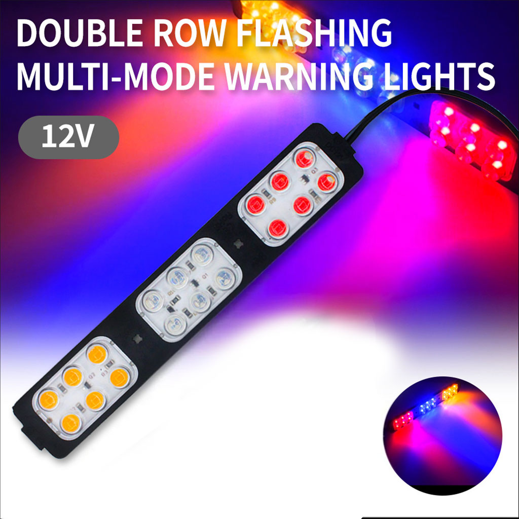 Feux stroboscopiques LED 12-24V 3 Couleur pour Véhicules 1Pcs – مصابيح إشارية ملونة - تنزوت