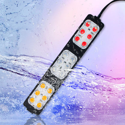 Feux stroboscopiques LED 12-24V 3 Couleur pour Véhicules 1Pcs – مصابيح إشارية ملونة - تنزوت