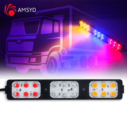 Feux stroboscopiques LED 12-24V 3 Couleur pour Véhicules 1Pcs – مصابيح إشارية ملونة - تنزوت