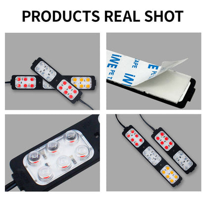 Feux stroboscopiques LED 12-24V 3 Couleur pour Véhicules 1Pcs – مصابيح إشارية ملونة - تنزوت