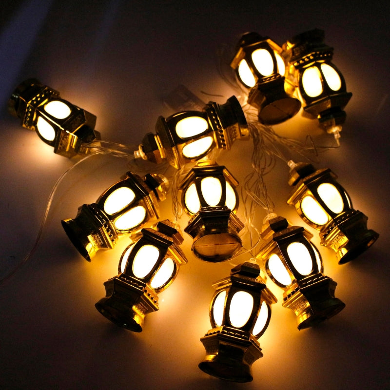 Guirlande lumineuse ampoules en forme de tour 10 pièces تنزوت