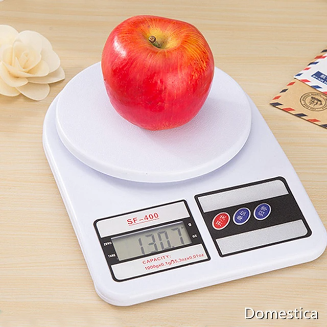 Balance électronique de cuisine de haute précision 10kg/1g تنزوت