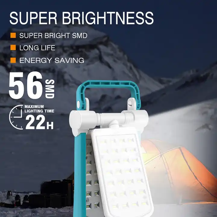 Lanterne de camping LED rechargeable LONTOR avec port DC CTL-OL095U تنزوت