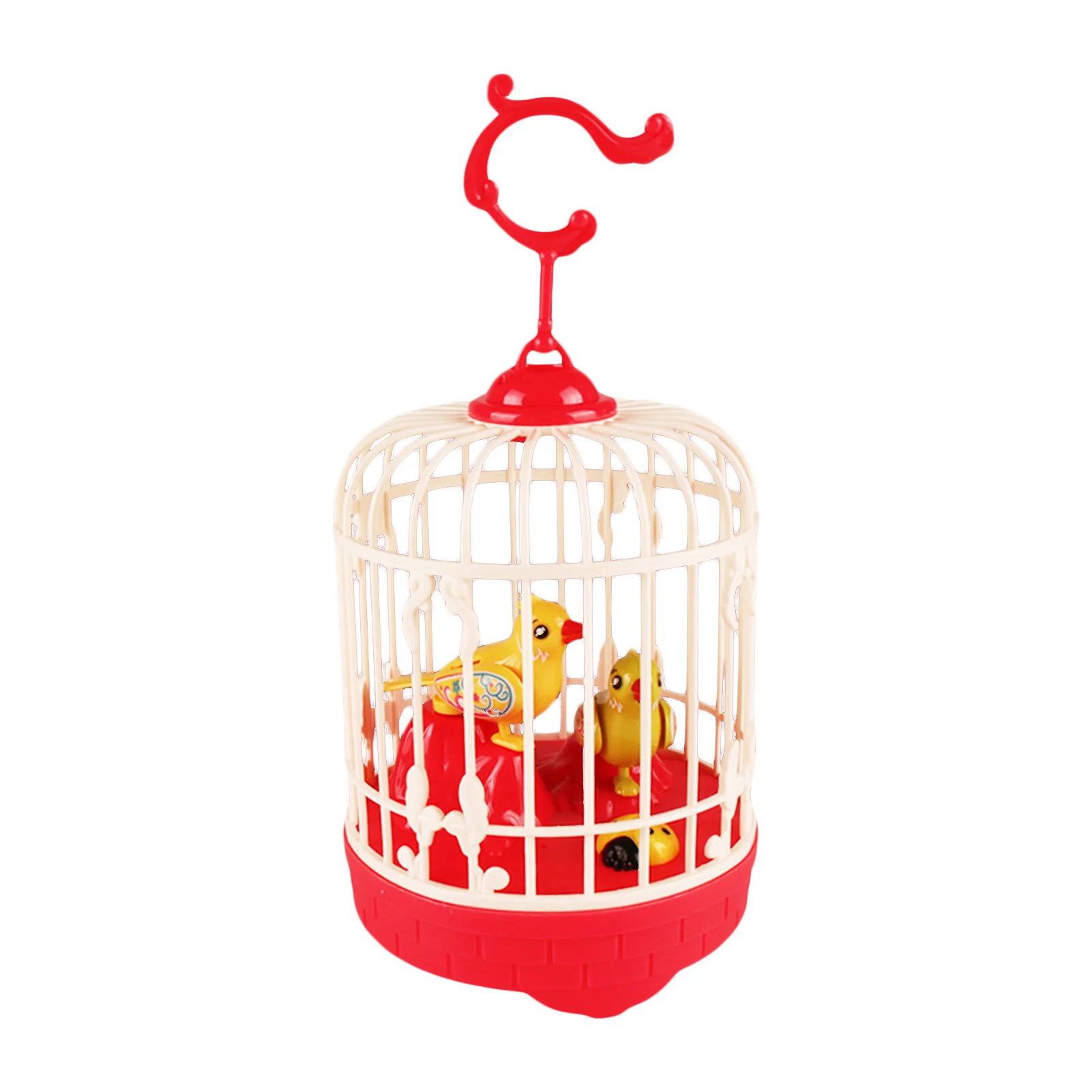 Cage à oiseaux Jouet éducatif d'enregistrement vocal avec de la musique et de la lumière - لعبة قفص عصافير لطيفة تعليمية للتسجيل صوتي مع الموسيقى والضوء تنزوت