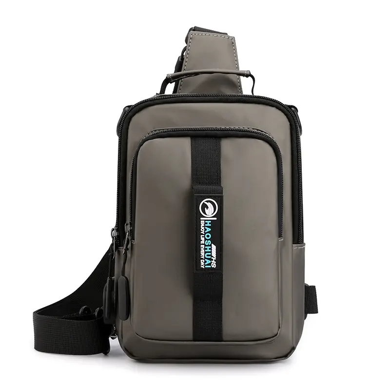 Sacoche Oxford imperméable multifonctionnel avec Sortie De charge usb pour hommes V3 تنزوت